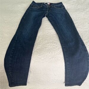 CAbi Dark Blue Straight Leg Jeans